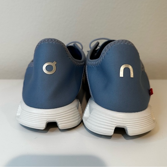 On Running CloudCoast Sneakers in Blue and White - Picture 8 of 9
